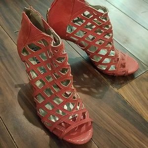 a.n.a coral lattice heels